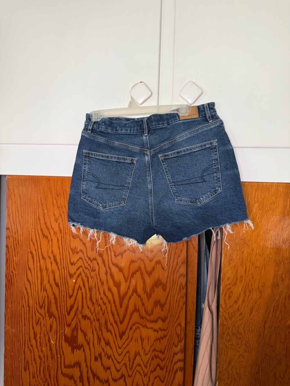 American Eagle Outfitters curvy relaxed  Denim Shorts - Picture 6 of 13